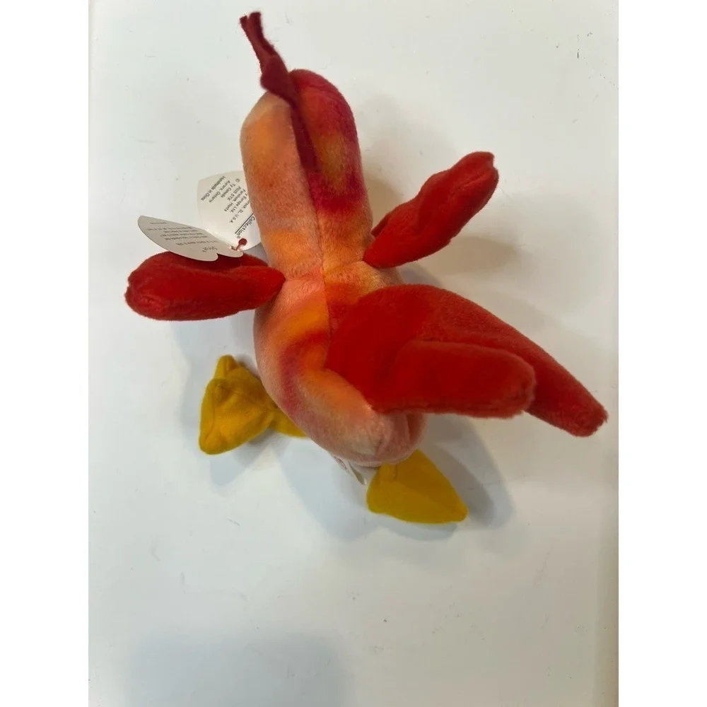 NWT TY Beanie Babies – Vintage Gobbles the‎ Turkey And Strut The Rooster